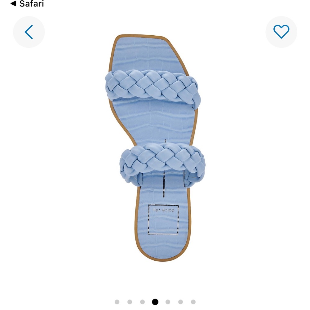 Dolce Vita Indy braided bouble sandals